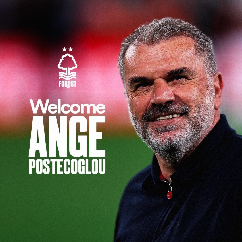 Thông báo chính thức của Nottingham Forest về việc bổ nhiệm HLV Ange Postecoglou