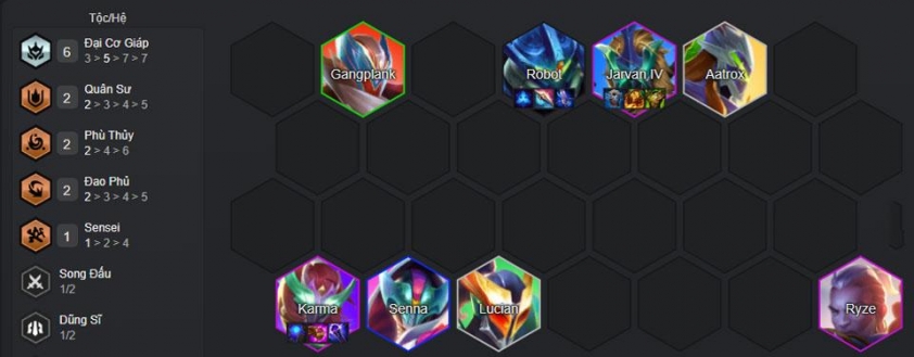 Bổ sung tướng và nâng cấp sức mạnh giữa game
