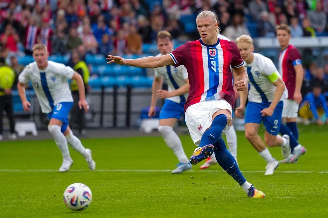 Erling Haaland duy trì phong độ cùng tuyển Na Uy