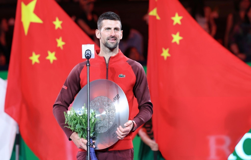 Novak Djokovic - đương kim á quân Shanghai Masters