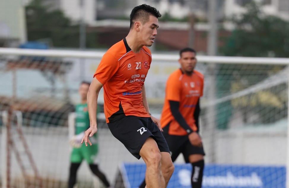 CA TPHCM hướng đến chiến thắng trước Hải Phòng. Ảnh: CLB CA TPHCM. Screenshot 2025-10-31 162200