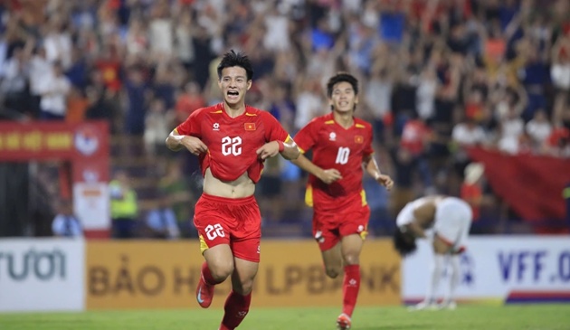 Thanh Nhàn ghi bàn cho U23 Việt Nam