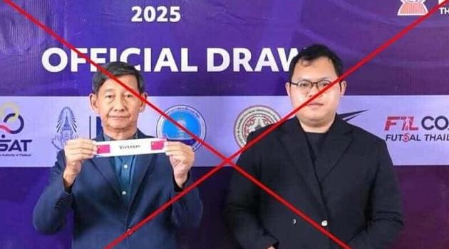 Thái Lan mắc sai lầm lớn trong lễ bốc thăm. Thái Lan mắc sai lầm lớn trong lễ bốc thăm.