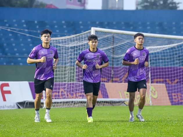 Bùi Vĩ Hào và Hồ Tấn Tài trở lại tập luyện