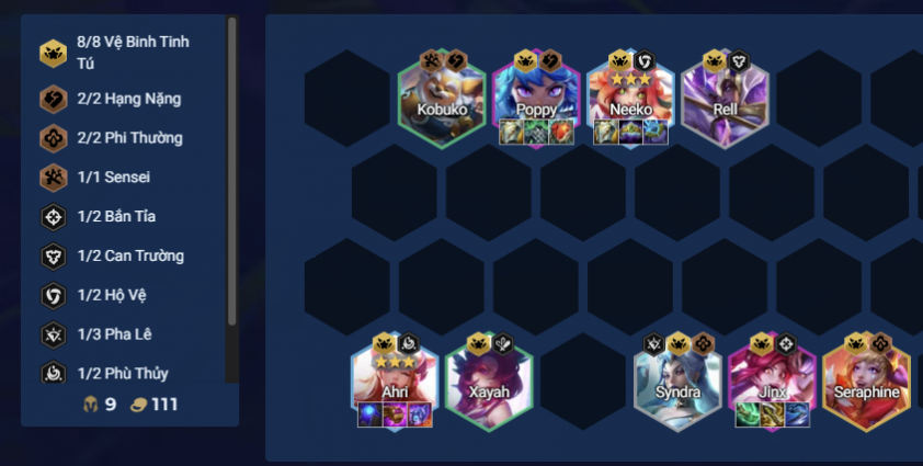 Cách chơi đội hình Ahri Reroll DTCL Mùa 15