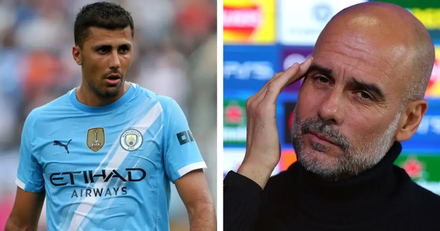 Rodri tập luyện cùng Man City