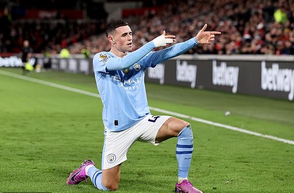 Foden đang có phong độ ấn tượng