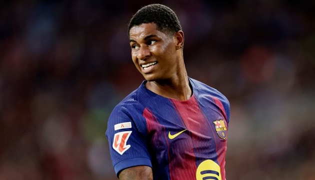 Marcus Rashford chơi nổi bật tại Barcelona
