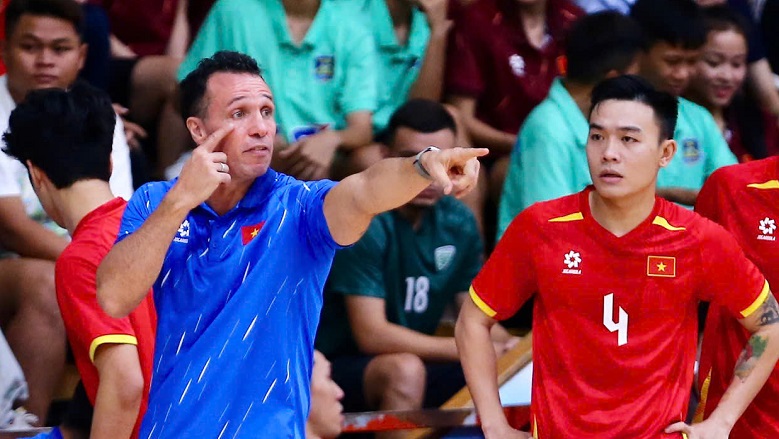 ĐT futsal Việt Nam - Ảnh VFF ĐT futsal Việt Nam đang xếp thứ 3 khu vực