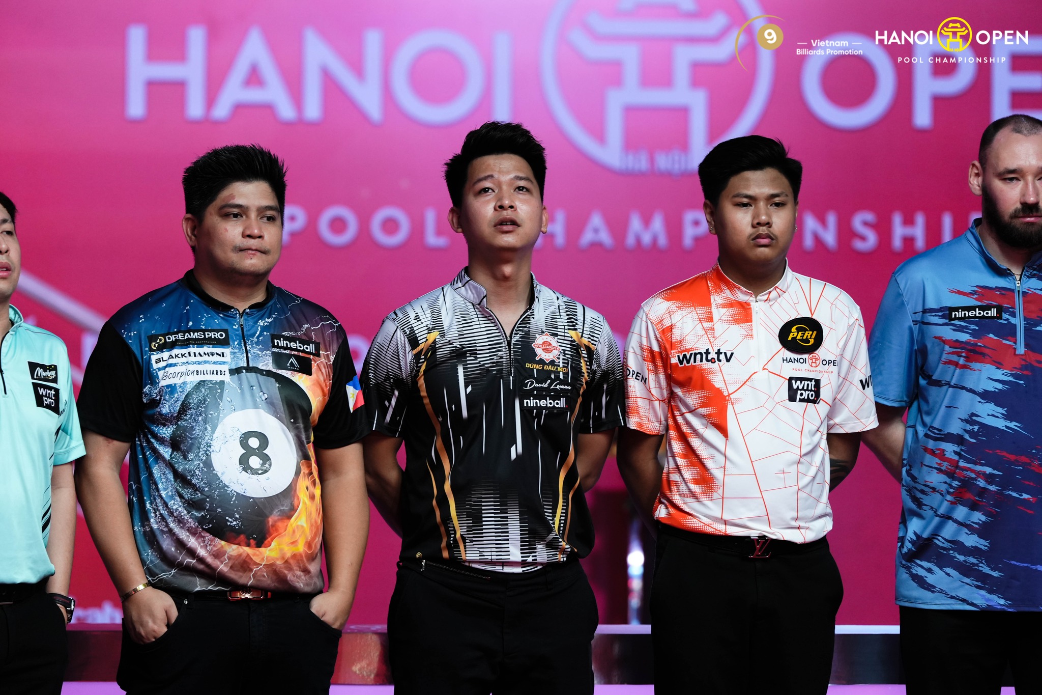 Đinh Chấn Kiệt - cơ thủ Việt Nam cuối cùng tại Hanoi Open
