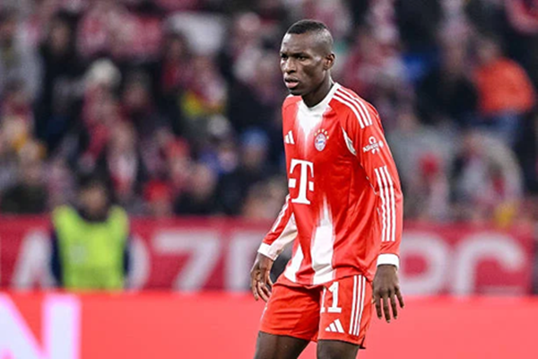 Nicolas Jackson ghi bàn ấn định chiến thắng Nicolas Jackson ghi bàn cho Bayern