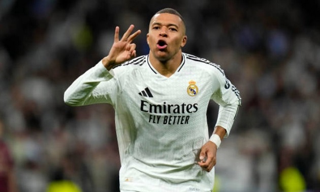 Mbappe vẫn là mũi nhọn hàng đầu của Real.