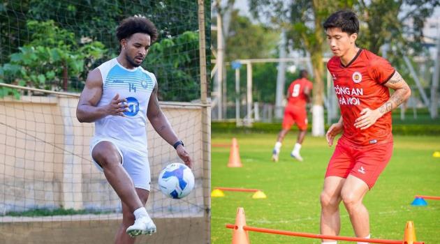Văn Hậu và Xuân Son tái xuất trên sân