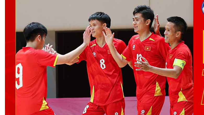 ĐT futsal Việt Nam vùi dập Hồng Kông Trung Quốc 5-0 ngay hiệp 1 - ảnh VFF ĐT futsal Việt Nam vùi dập Hồng Kông Trung Quốc 5-0 ngay hiệp 1 - ảnh VFF