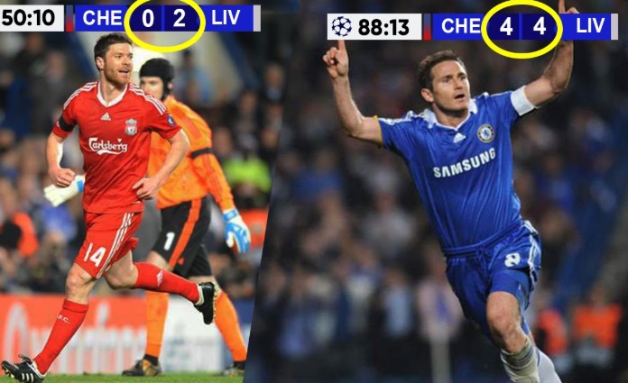 Trận cầu nảy lửa giữa Chelsea và Liverpool kết thúc với tỷ số hòa 4-4