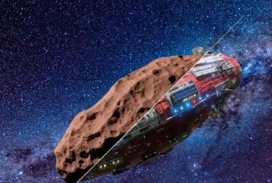 Minh họa giả thiết tàu trinh sát ngoài hành tinh với sao chổi 3I/ATLAS Giả thuyết tàu trinh sát ngoài hành tinh do giáo sư Loeb đề xuất