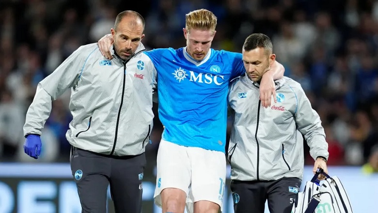 De Bruyne chấn thương nặng, nghỉ thi đấu đến năm 2026 - Ảnh 1 De Bruyne chấn thương nặng, nghỉ thi đấu đến năm 2026 - Ảnh 1