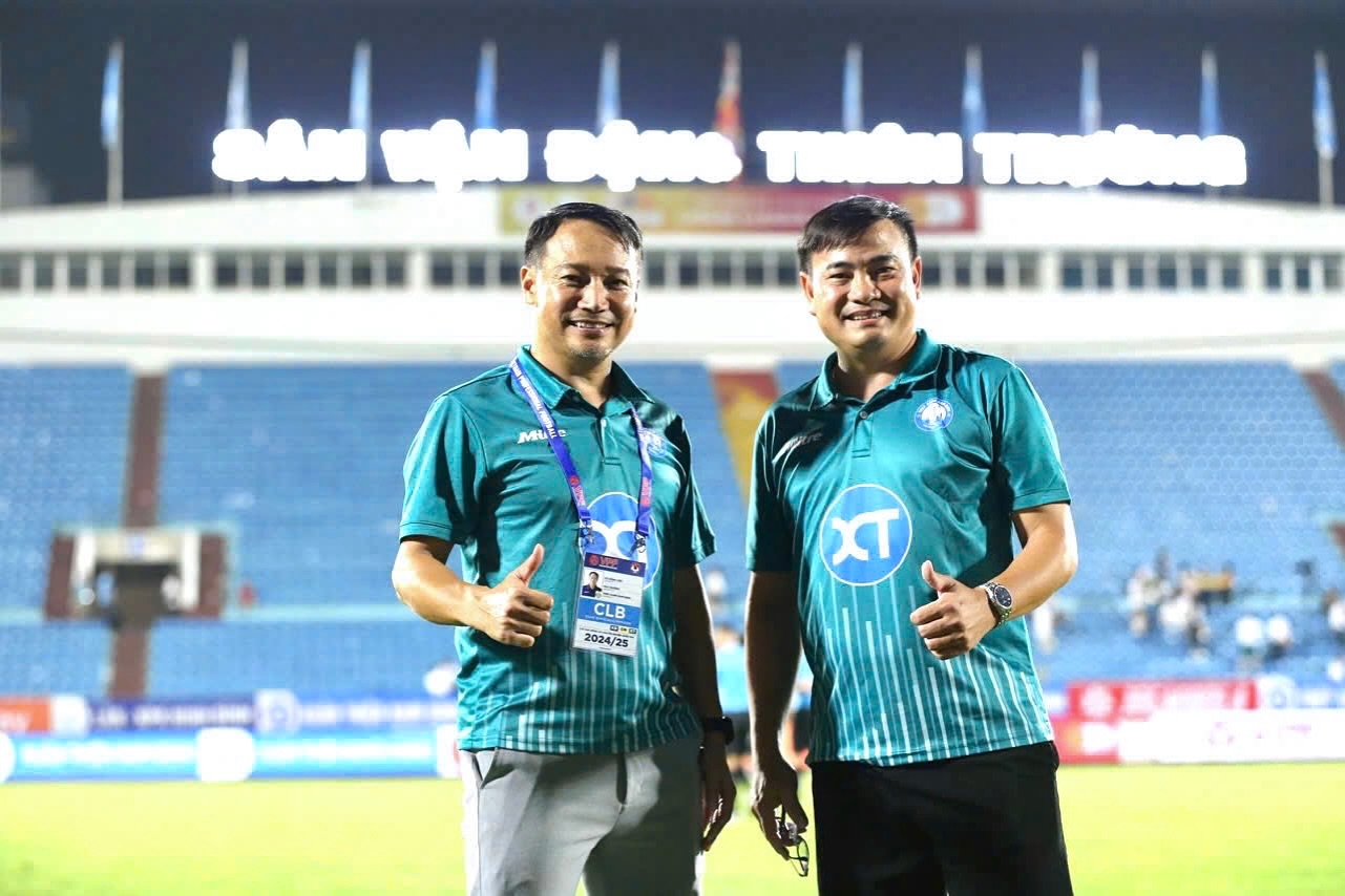 HLV Nguyễn Trung Kiên thay thế HLV Vũ Hồng Việt dẫn dắt Nam Định. HLV Nguyễn Trung Kiên dẫn dắt Nam Định