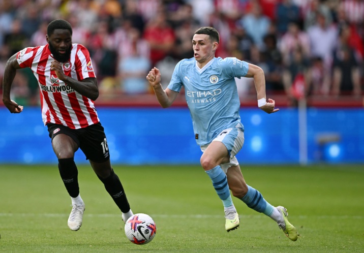 Brentford đối đầu Man City