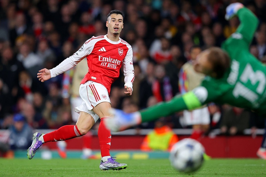 Gabriel Martinelli đang thi đấu ấn tượng