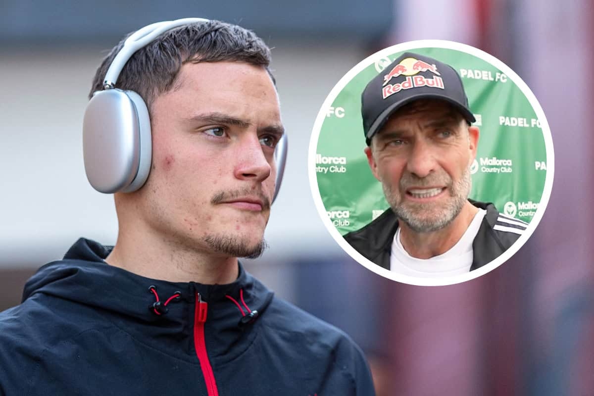 Florian Wirtz bên cạnh Jurgen Klopp Florian Wirtz Jurgen Klopp 02