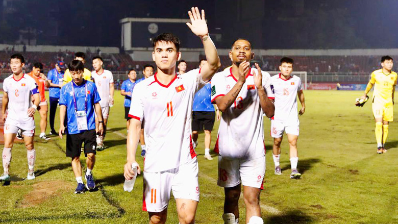 Đội tuyển Việt Nam tăng mấy bậc trên BXH FIFA sau 2 trận thắng Nepal? - Ảnh 1 Đội tuyển Việt Nam thắng Nepal