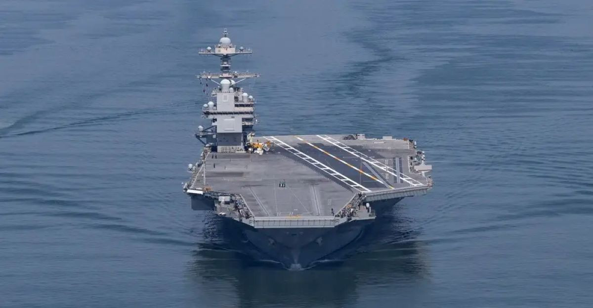 USS Gerald R Ford - Tàu sân bay hạt nhân Mỹ