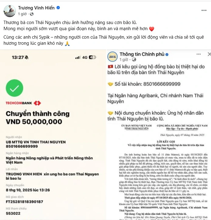 Hai VĐV pickleball Quang Dương và Vinh Hiển chung tay cùng đồng bào vùng lũ miền Bắc- Ảnh 3.
