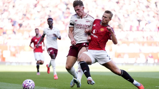 Viktor Gyokeres ở trận đấu với MU.
