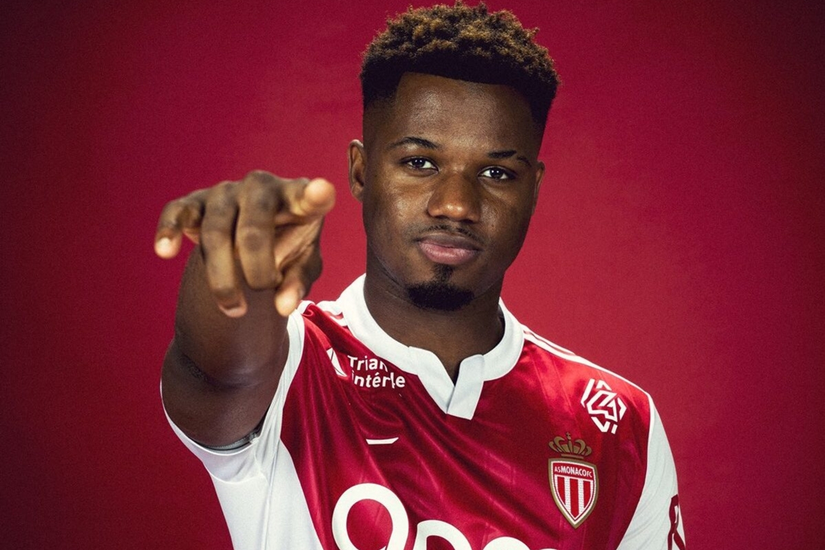 Ansu Fati thi đấu cho AS Monaco