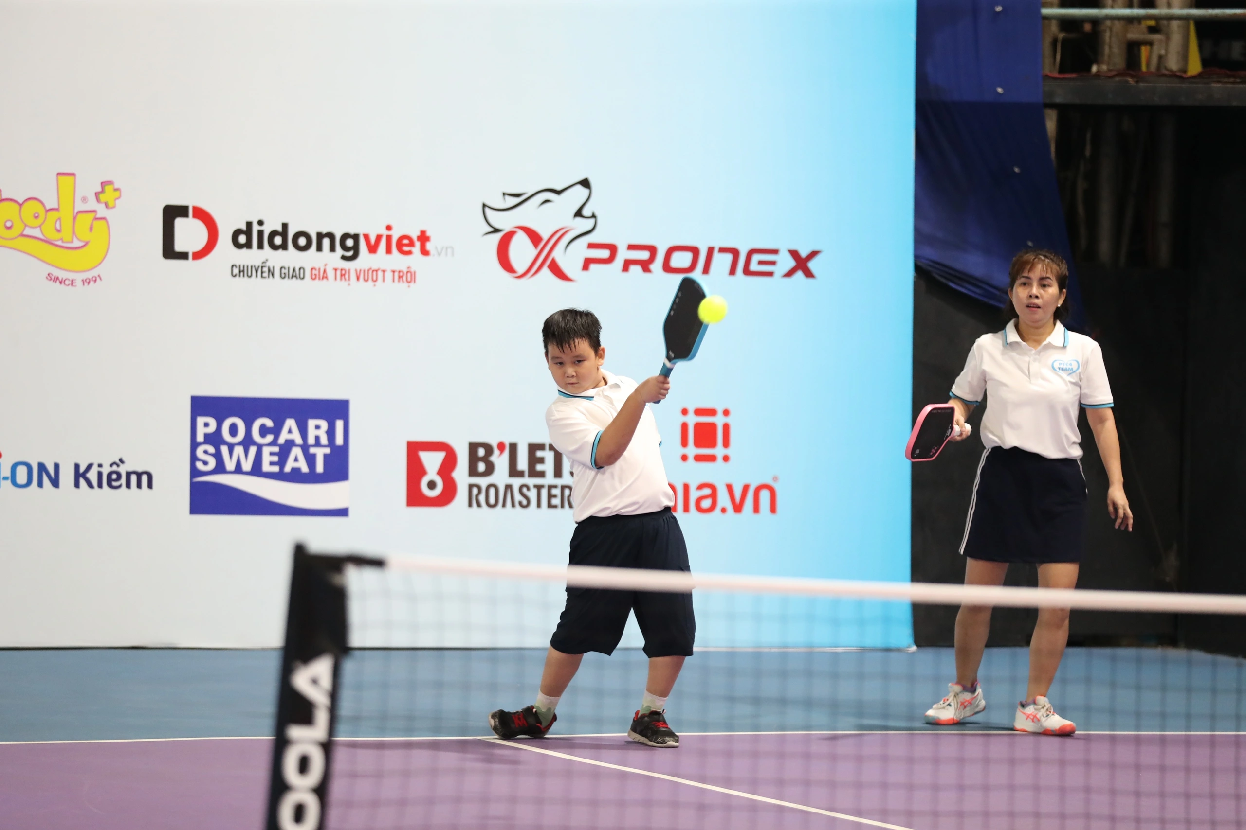 Không khí sôi nổi tại mùa giải pickleball lần thứ ba