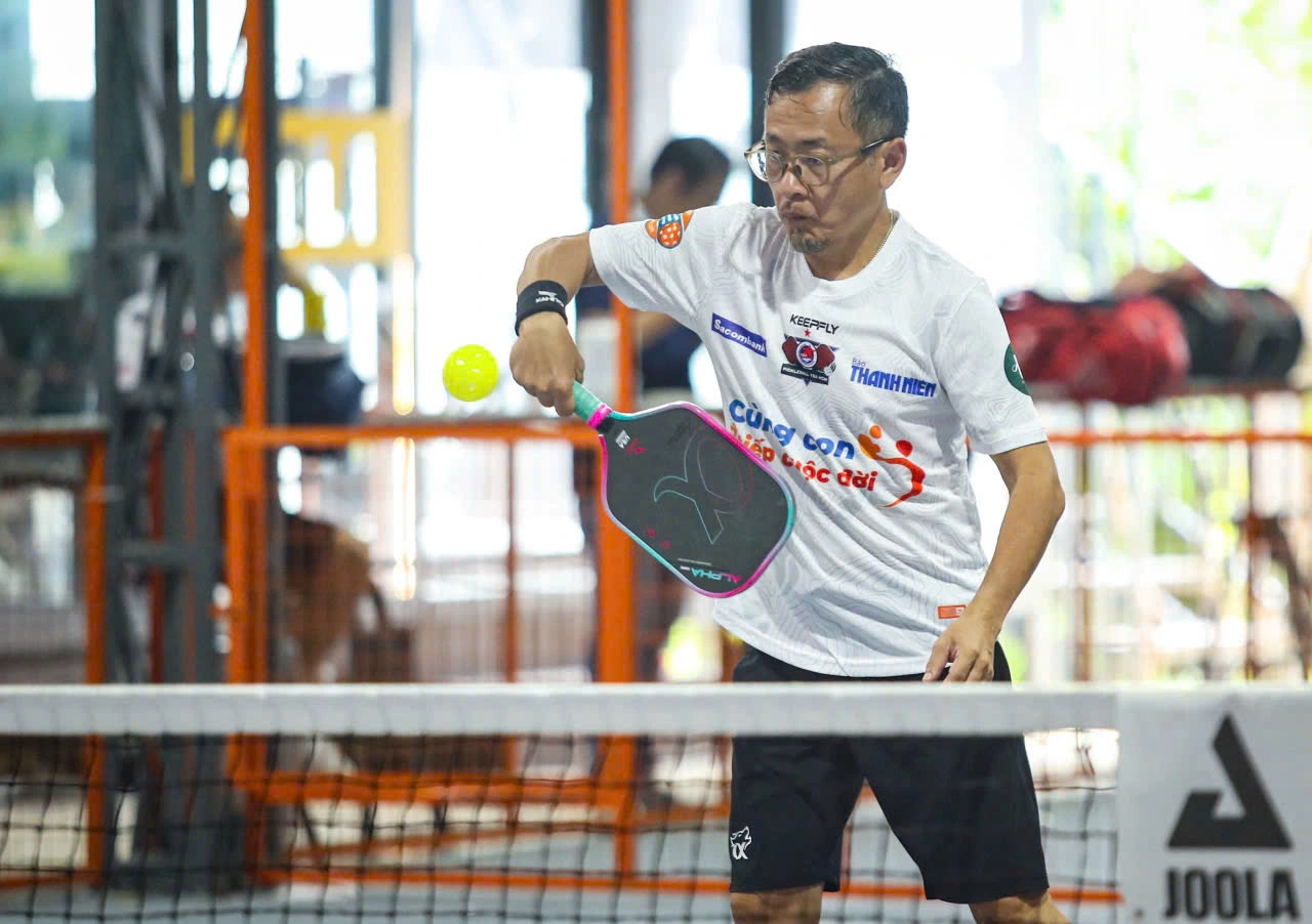 MC Lý Chánh tham gia nhiều mùa giải pickleball thiện nguyện