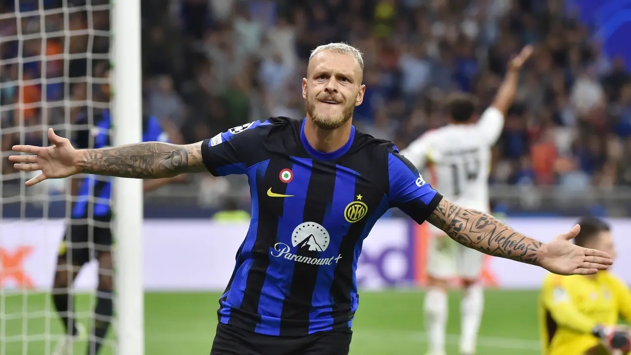 Federico Dimarco trong màu áo Inter Milan