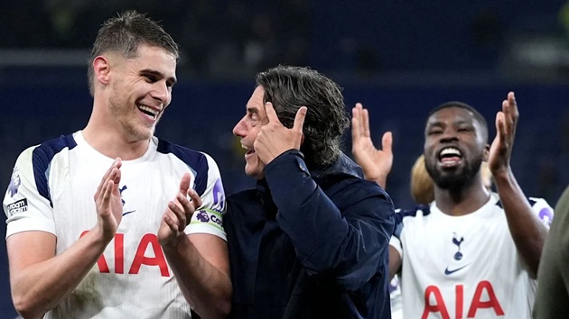 Frank đang tạo dấu ấn tại Tottenham Frank đang tạo dấu ấn tại Tottenham