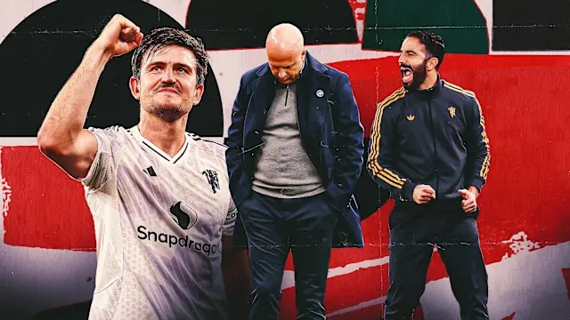 Ruben Amorim và Arne Slot trên sân Anfield
