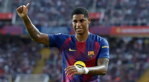 Rashford thi đấu xuất sắc cho Barcelona