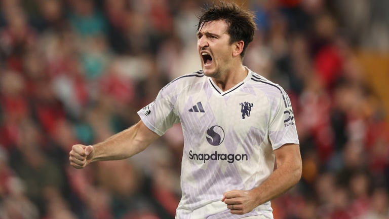 Harry Maguire trong màu áo Man Utd
