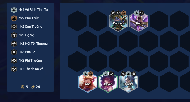 Cách chơi đầu game đội hình Ahri Reroll