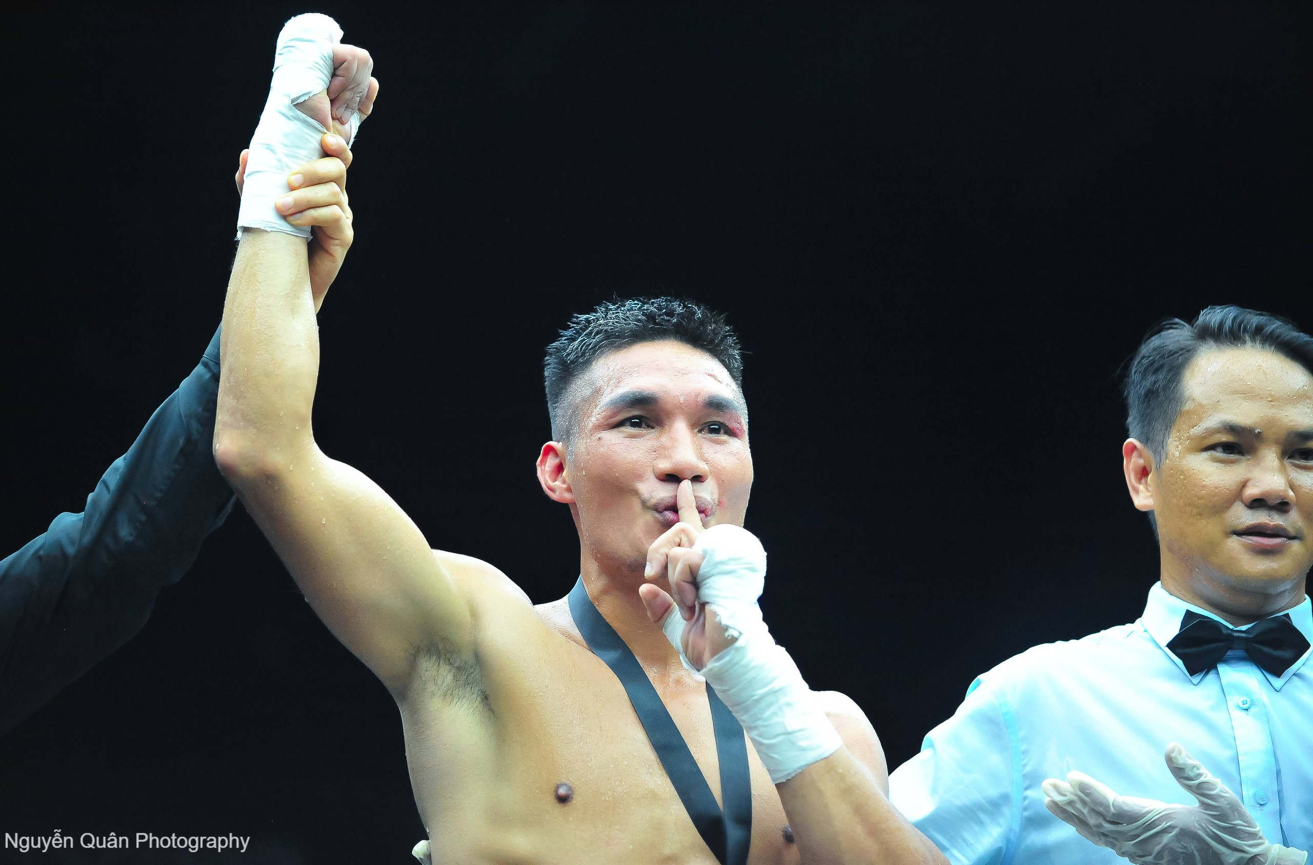 Nguyễn Văn Hải giành chiến thắng sau 6 hiệp Nguyễn Văn Hải thi đấu tại Trigger Promotion 5
