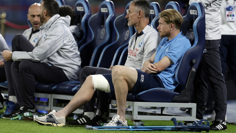 De Bruyne nguy cơ lỡ World Cup 2026 vì chấn thương nặng hơn dự kiến - Ảnh 1 De Bruyne nguy cơ lỡ World Cup 2026 vì chấn thương nặng hơn dự kiến - Ảnh 1