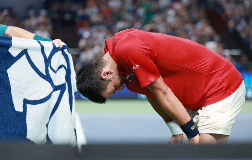 Novak Djokovic thi đấu tại giải Thượng Hải