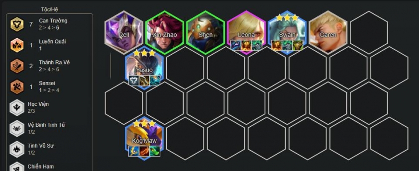 Kog’Maw và dàn tướng Can Trường