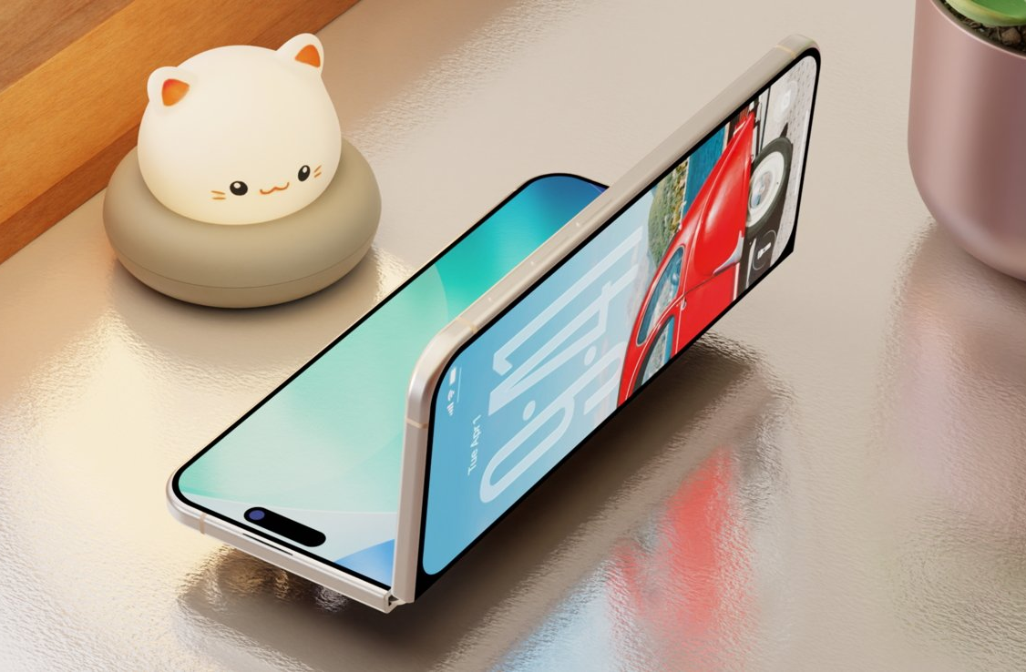 iPhone Fold concept illustration