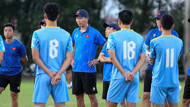 Lý Đức thừa nhận U23 Việt Nam chưa dứt điểm tốt vì thiếu tự tin - Ảnh 3 Ông Kim gọi nhiều trụ cột của U23 Việt Nam lên tuyển - Ảnh VFF