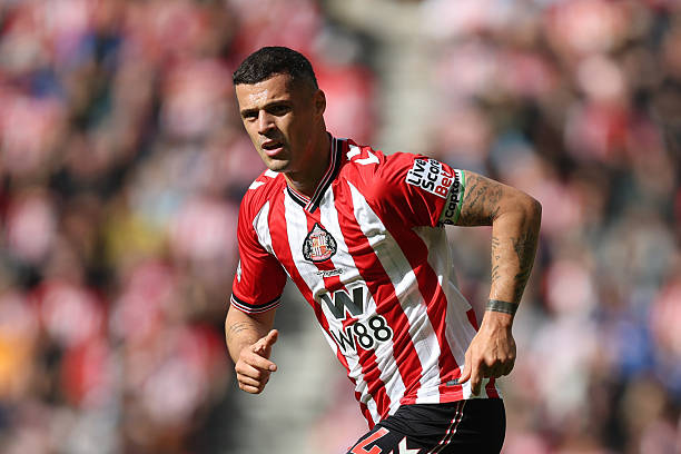 Granit Xhaka trong màu áo Sunderland