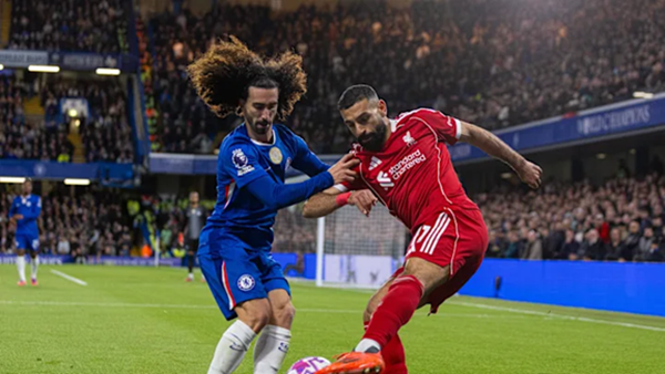 Salah trận Liverpool vs Chelsea