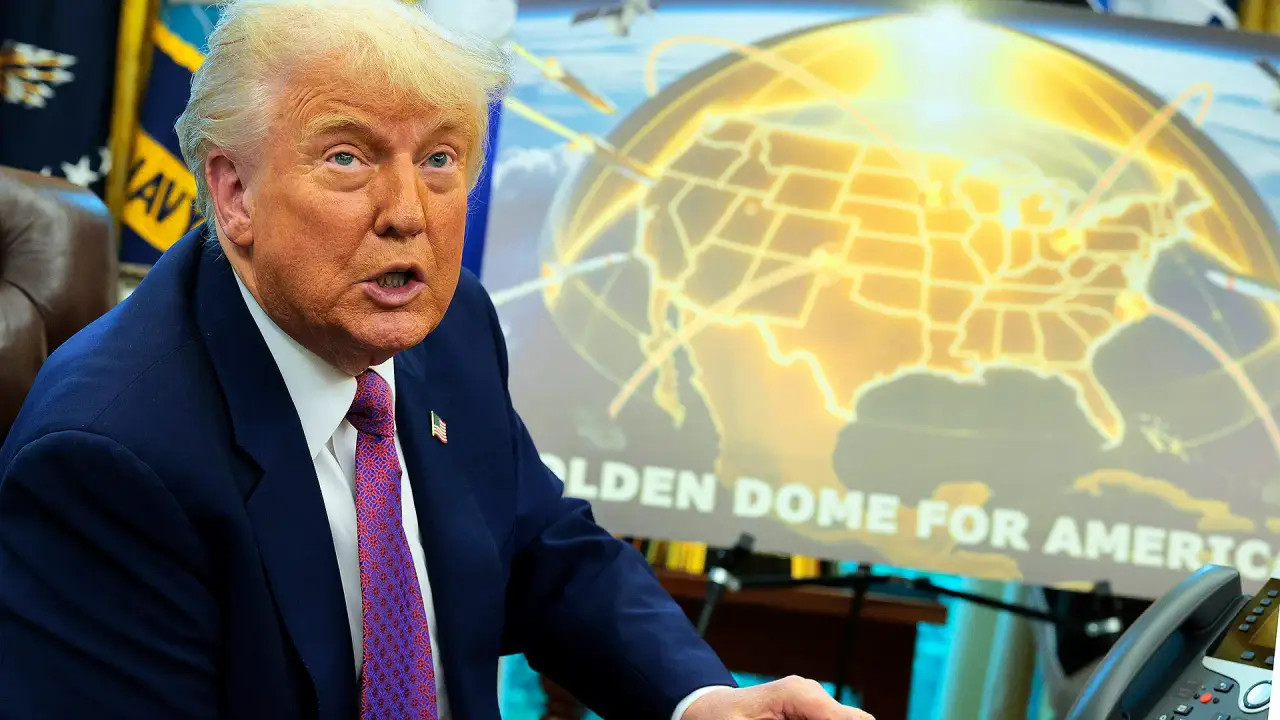 Tổng thống Donald Trump giới thiệu Vòm vàng