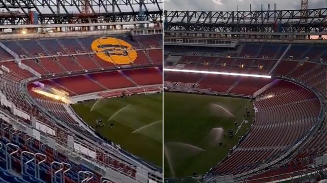 Sân vận động Camp Nou đang tạm thời đóng cửa