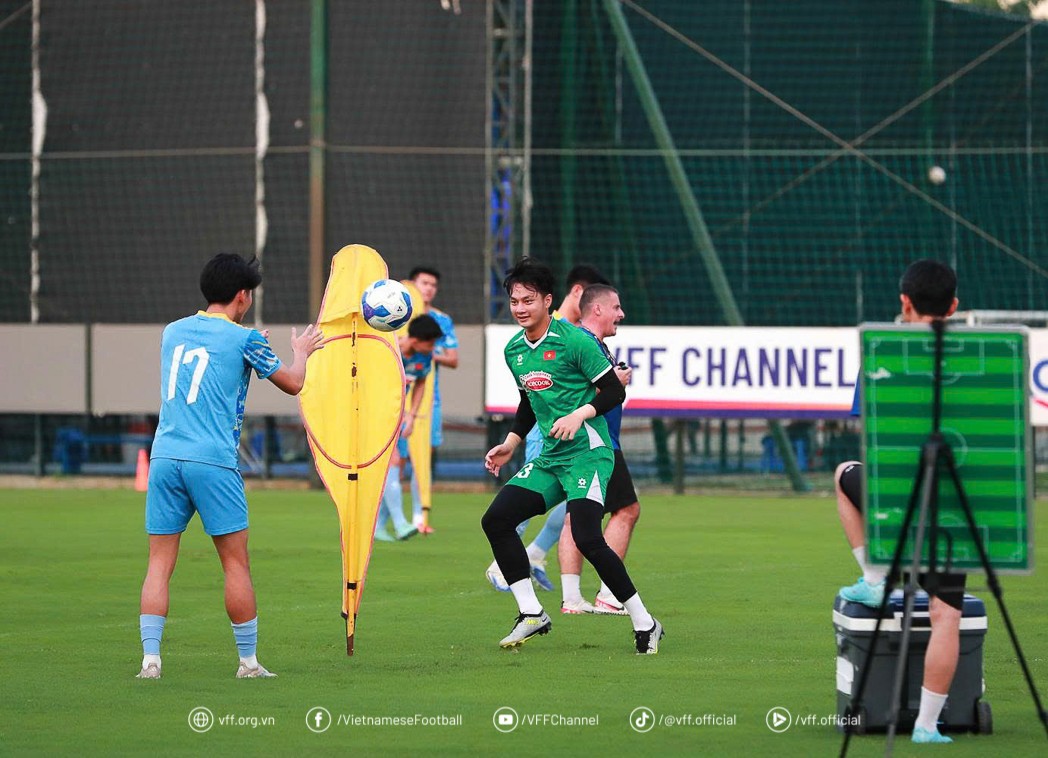 Buổi tập U23 Việt Nam