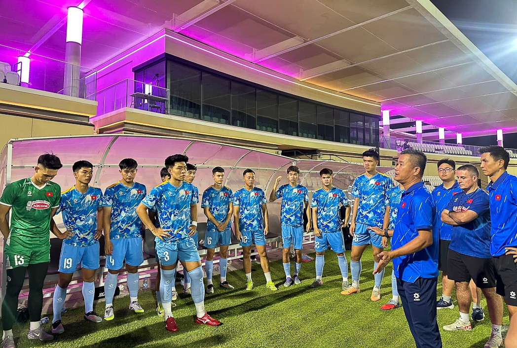 Nhiều cái tên mới của U23 Việt Nam được HLV Đinh Hồng Vinh trao cơ hội